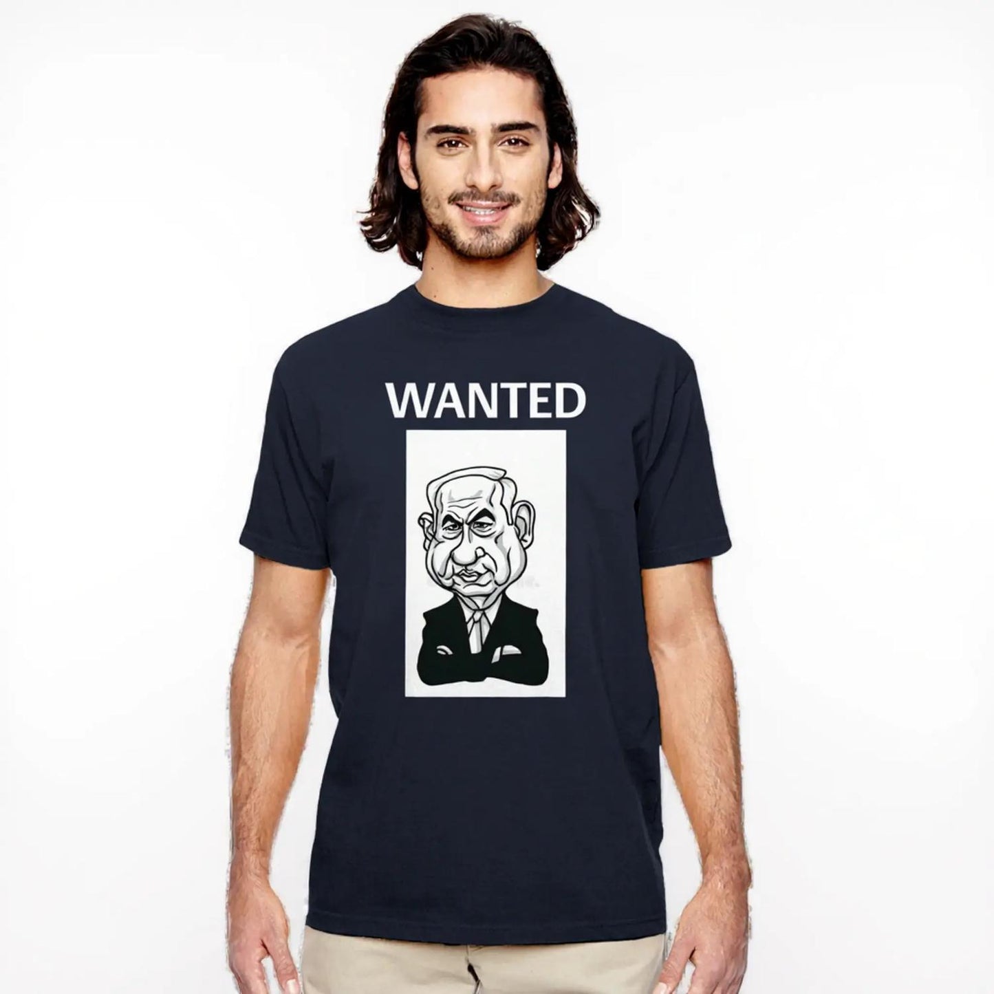 Organic design netanyahu T-shirt | Econscious EC1000 White at Flowshirt