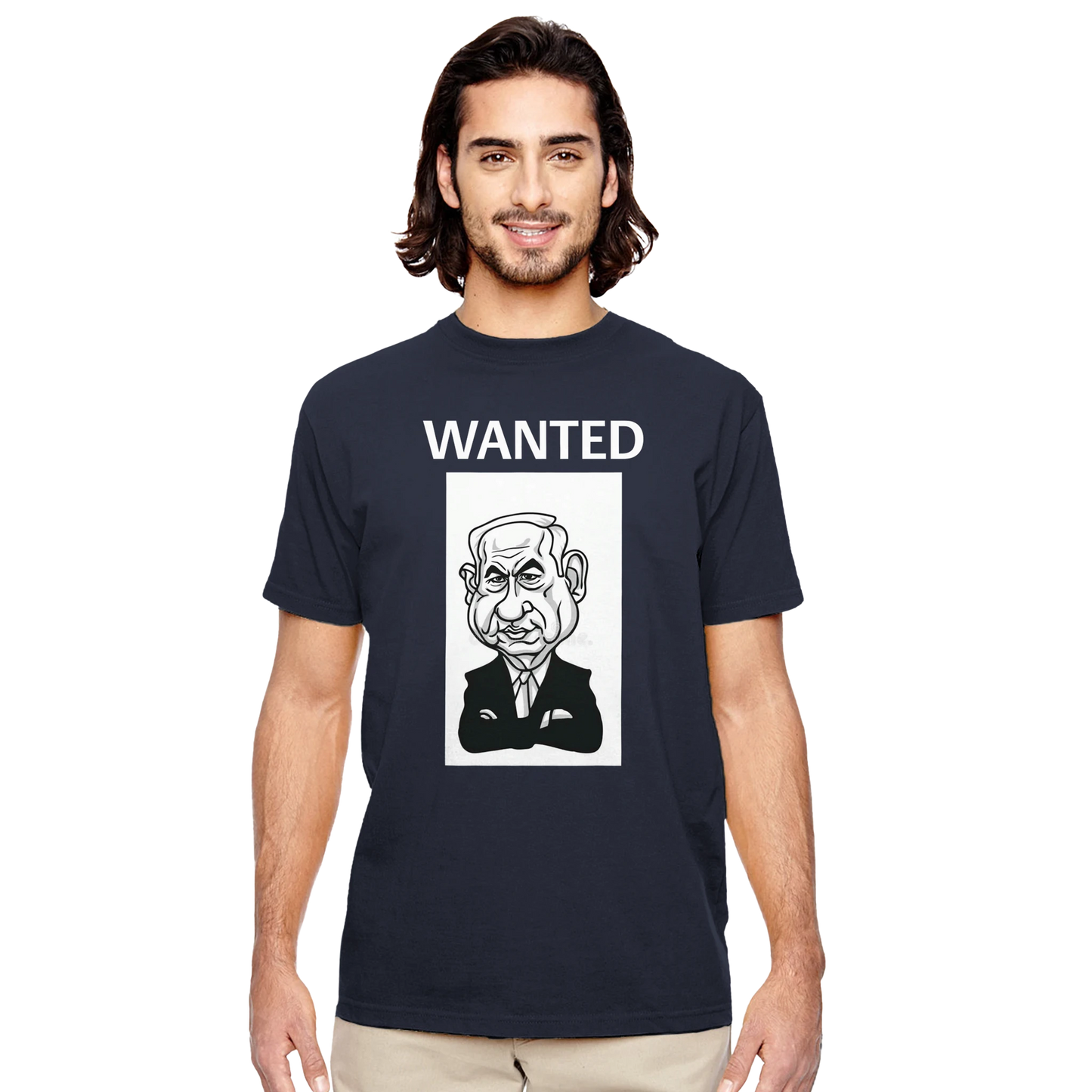 Organic design netanyahu T-shirt | Econscious EC1000 White at Flowshirt